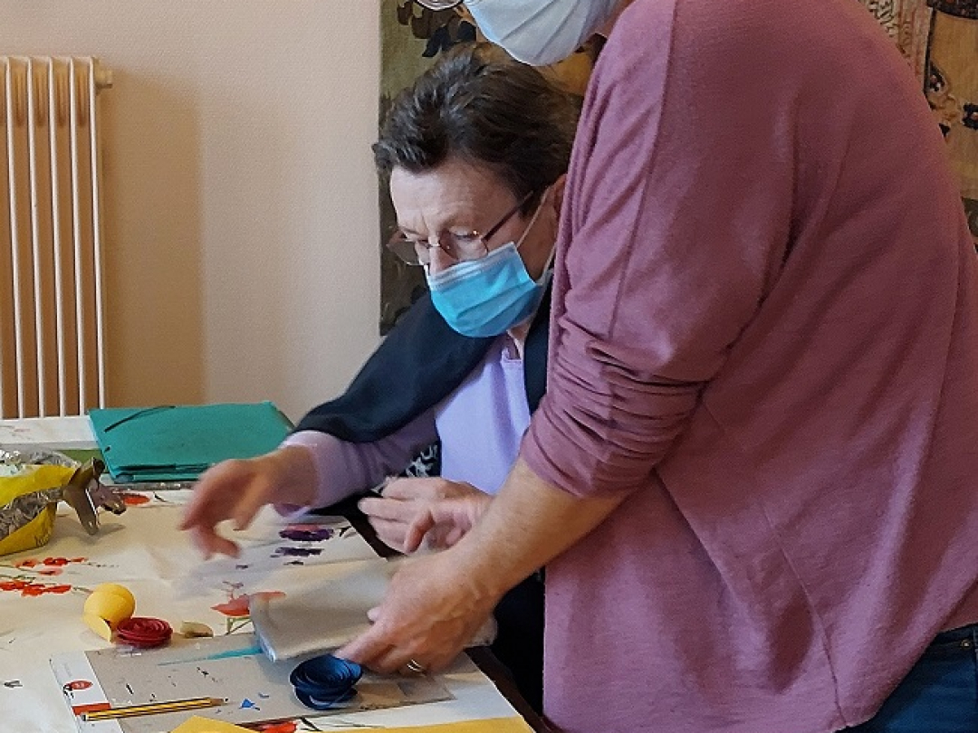 Reprise des cours d'arts plastiques